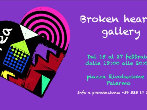 La Broken Art Gallery dal 15 al 27 febbraio a Palermo