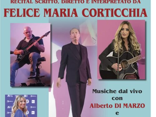 Al Teatro Marcello Puglisi di Palermo, “A colpi di teatro”, spettacolo di Felice Maria Corticchia